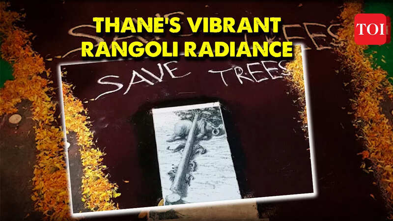 Thane's Deepotsav sparkles with eco-friendly splendor: 'Save Trees ...