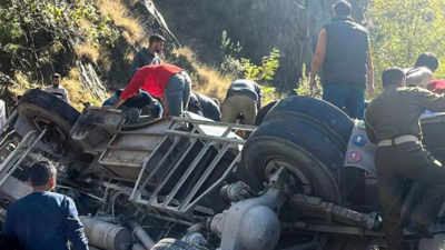At least 39 killed, 17 hurt as bus rolls into a gorge in J&K’s Doda ...
