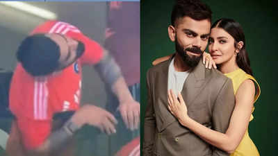 'Men in love are special': Video of Virat Kohli searching for Anushka Sharma during India Vs New Zealand World Cup semifinal sends fans into a meltdown
