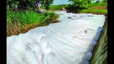 Toxic foam: IISc team from Bengaluru inspects polluted Ayanpappakudi tank
