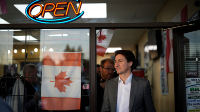 Israel-Hamas war: Police sent to escort Justin Trudeau from Canadian restaurant