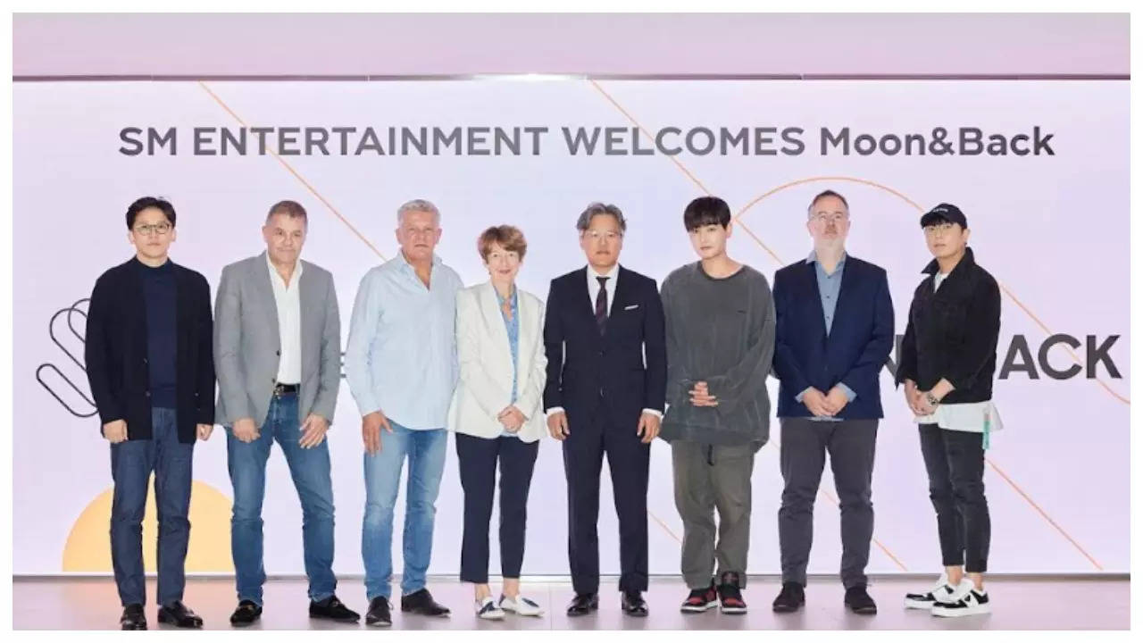 SM Entertainment teams up with UK-based MOON&BACK to launch boy group |  K-pop movie news