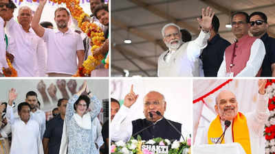 It's BJP vs Congress as stage set for elections in Madhya Pradesh, Chhattisgarh on November 17