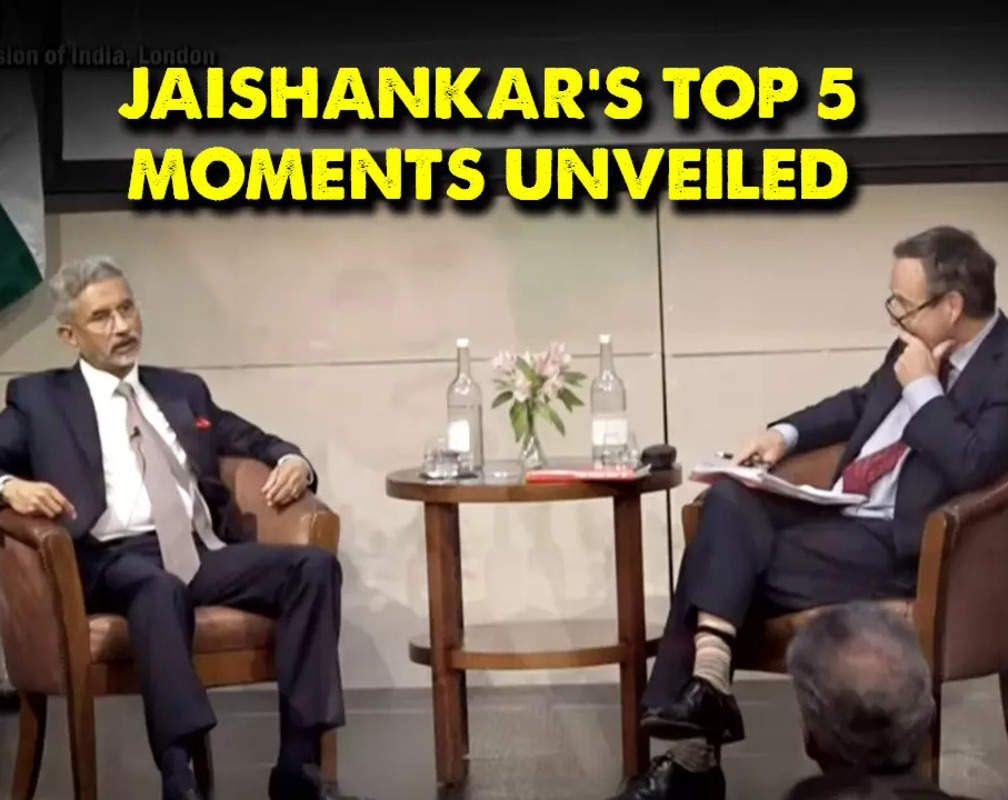 
From confronting Trudeau to addressing 'Intolerance' - A recap of EAM Jaishankar's top 5 moments in the UK
