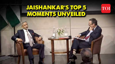 From confronting Trudeau to addressing 'Intolerance' - A recap of EAM Jaishankar's top 5 moments in the UK