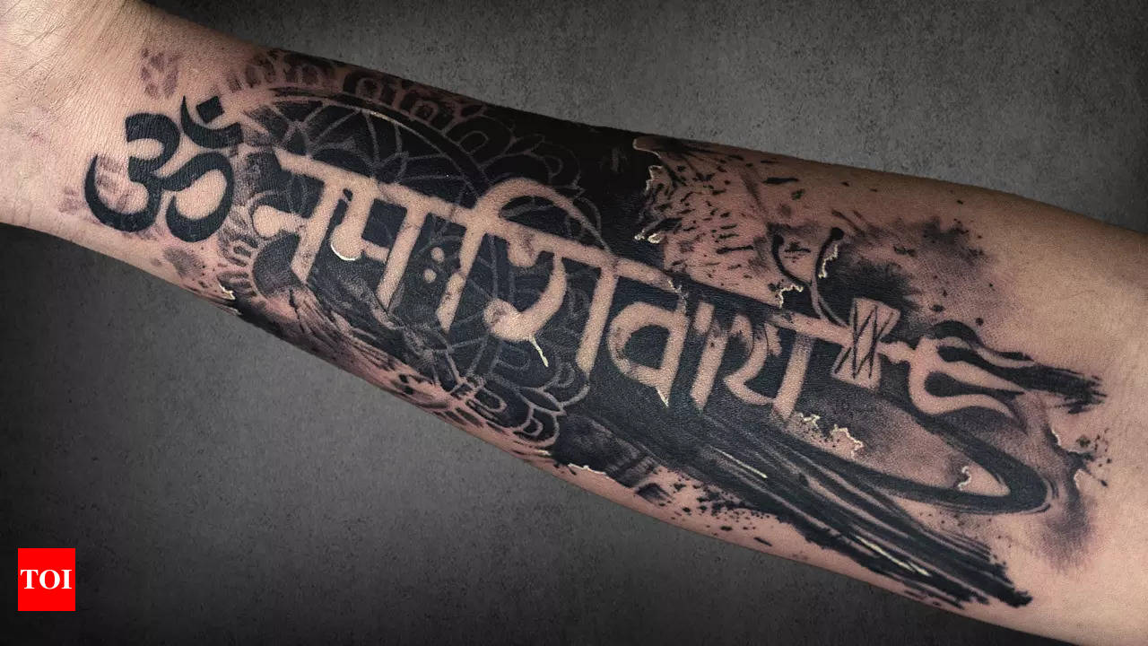 Maa#Paa#Tattoo | Cool small tattoos, Shiva tattoo design, Tattoos