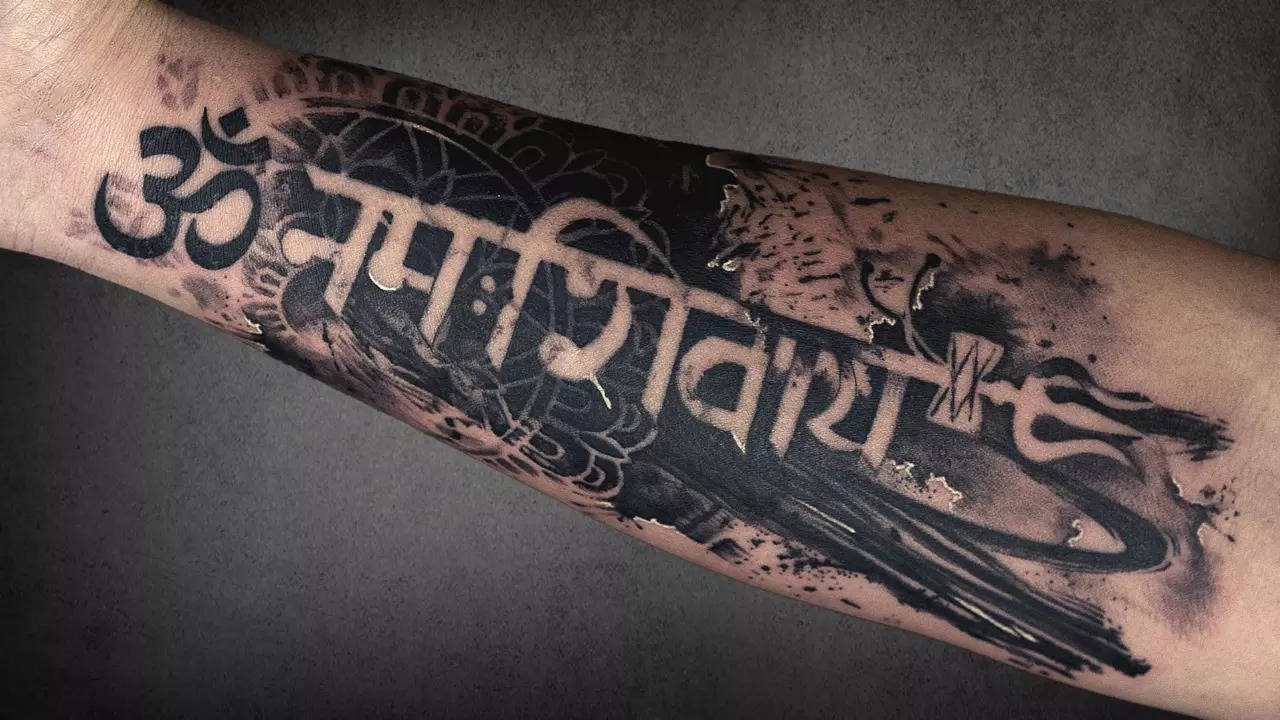 Om Namah Shivay | Long Lasting Temporary Tattoos