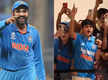 
Watch: Fans chant 'Mumbai ka bhai kaun - Rohit, Rohit' after India's victory in semifinal
