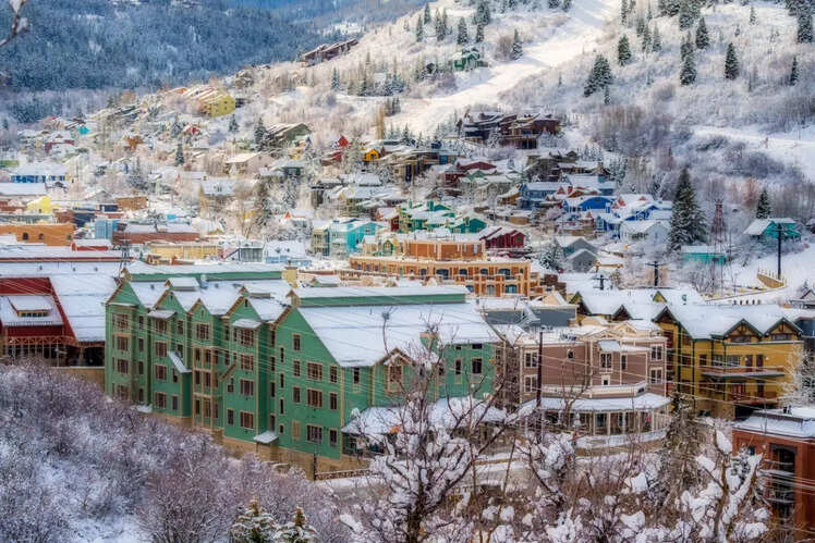 Winter sports in Park City, Utah