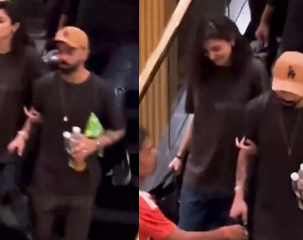 
Anushka Sharma spotted hiding her baby bump again? Video shows actress in an oversized outfit after the semi-final match
