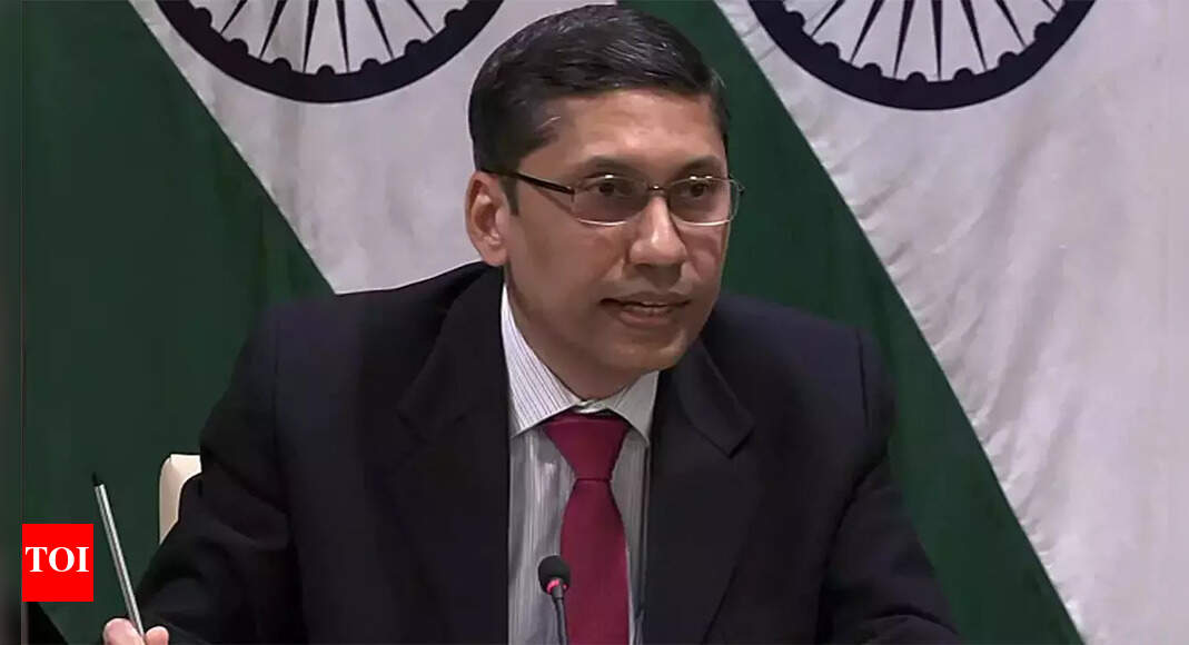 Deeply concerned: MEA on fighting between Myanmar’s military and anti-junta groups near border with India – Times of India