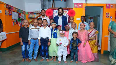 Naga Chaitanya's heartwarming pictures with cancer-fighting kids are winning hearts