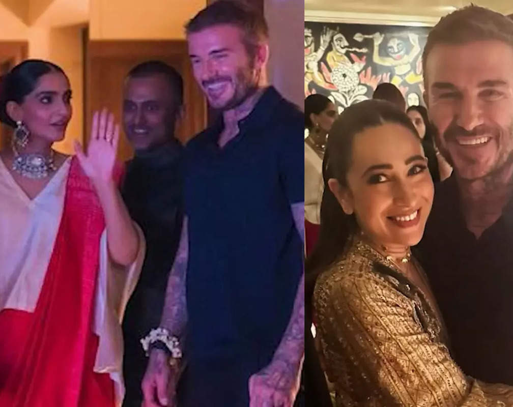 
Inside pictures and videos from Sonam Kapoor and Anand Ahuja's party for David Beckham go viral on social media
