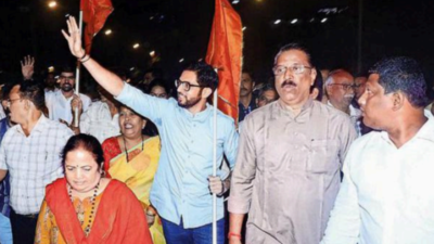 Aaditya Thackeray ‘opens’ Delisle bridge, says public has been suffering