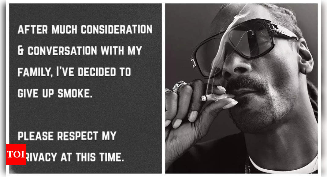 Snoop Dogg Announces Decision To 'give Up Smoke'; Sparks Health ...