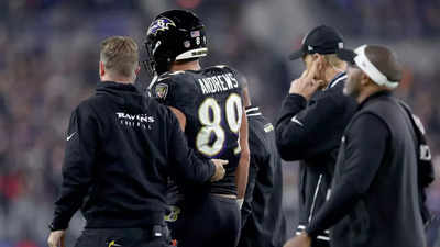 Baltimore Ravens' Mark Andrews faces ankle woes in clash against Cincinnati Bengals