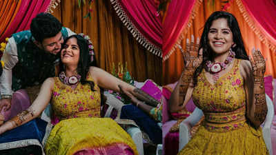 Prasad Jawade and Amruta Deshmukh bask in joyful Mehendi ceremony ahead of wedding