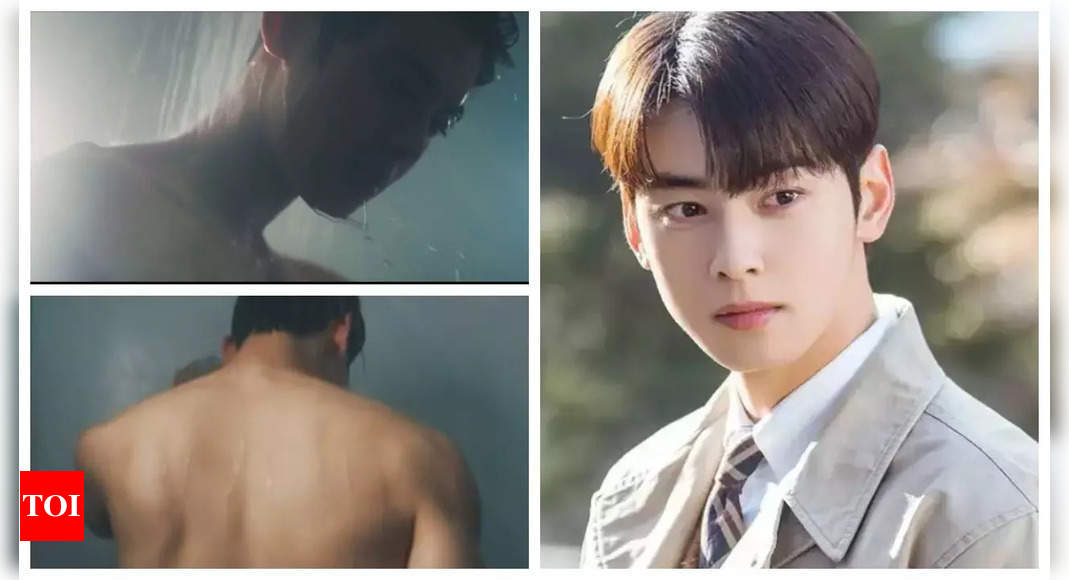 Cha Eun Woo surprises fans with another steamy shower scene in A