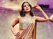 
Malaika Arora captivates hearts with her look in a liquid gold saree and tasseled blouse
