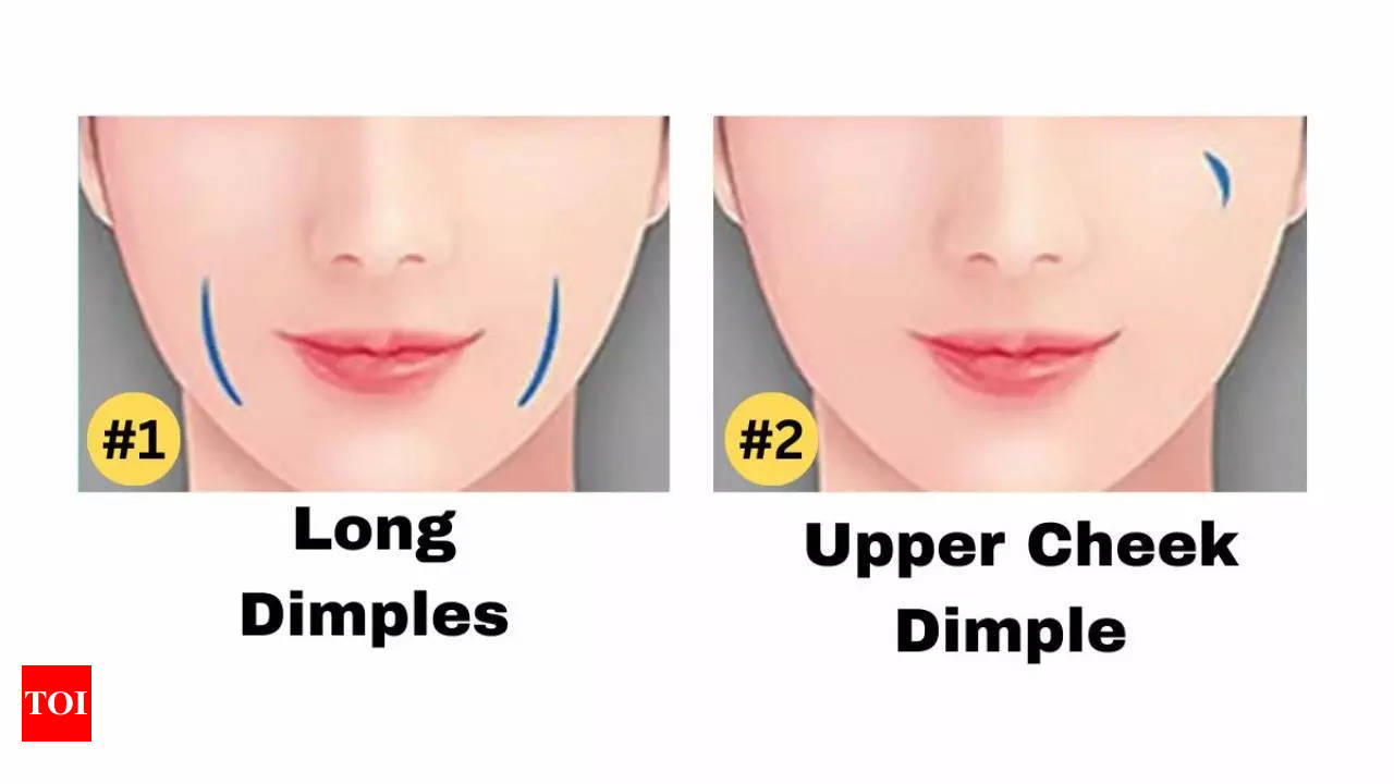 Personality traits: What your dimples reveal about you - Times of India