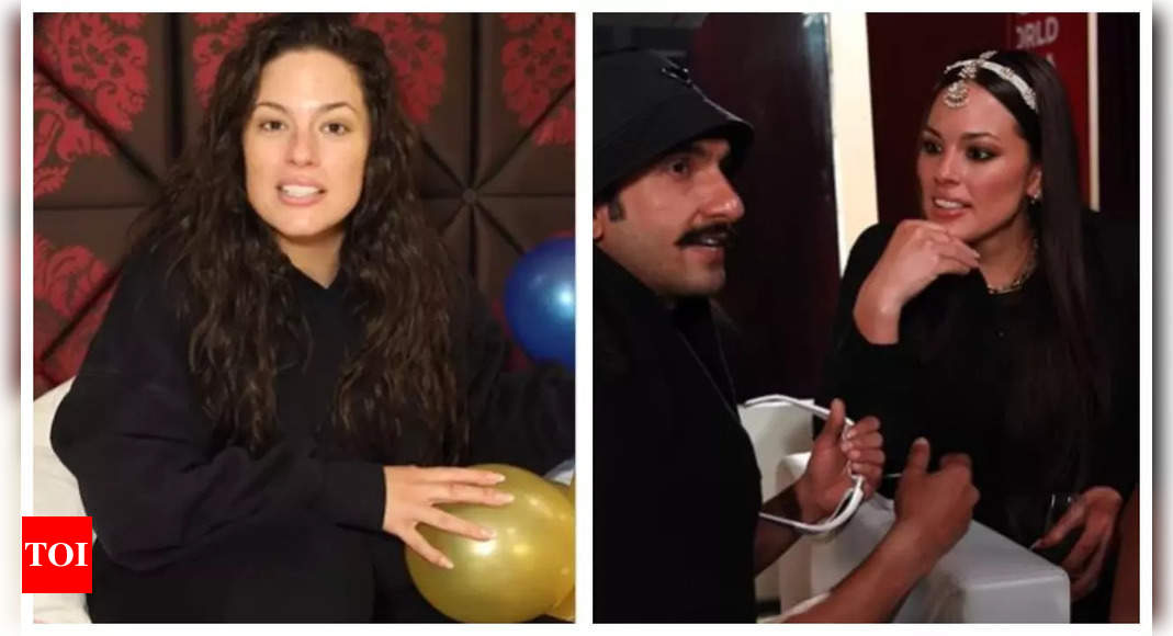 Ashley Graham shares a video with Ranveer Singh and Sonam Kapoor as she describes her 48 hours in India – WATCH