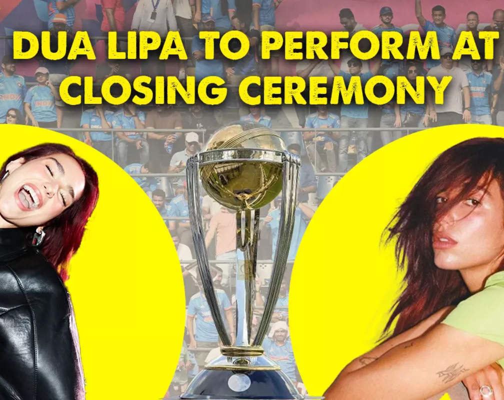 
World Cup 2023 Finals: Dua Lipa to perform at Narendra Modi stadium
