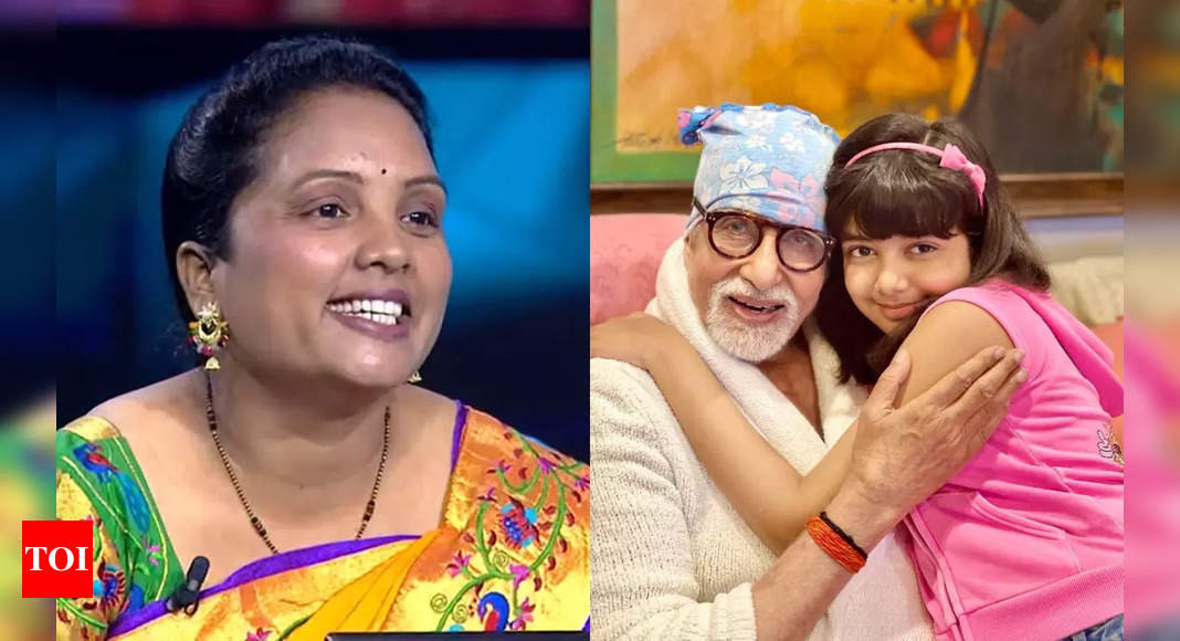 Kaun Banega Crorepati 15: Contestant Shilpa tells host Big B that she named one of her daughters Aaradhya as his granddaughter’s name