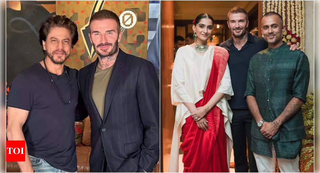 David Beckham pens appreciation note for his “friend” SRK, also expresses gratitude to Sonam Kapoor | Hindi Movie News