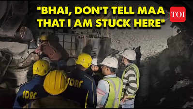 Uttarkashi Tunnel Collapse: Conversation between trapped worker and his brother will melt your heart