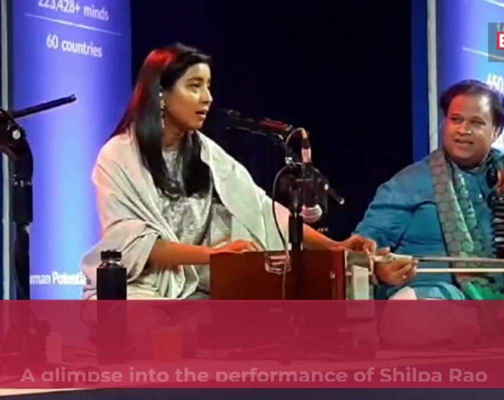 
A glimpse into the performance of Shilpa Rao

