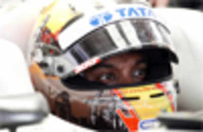 Karthikeyan to start from last after 5-place penalty