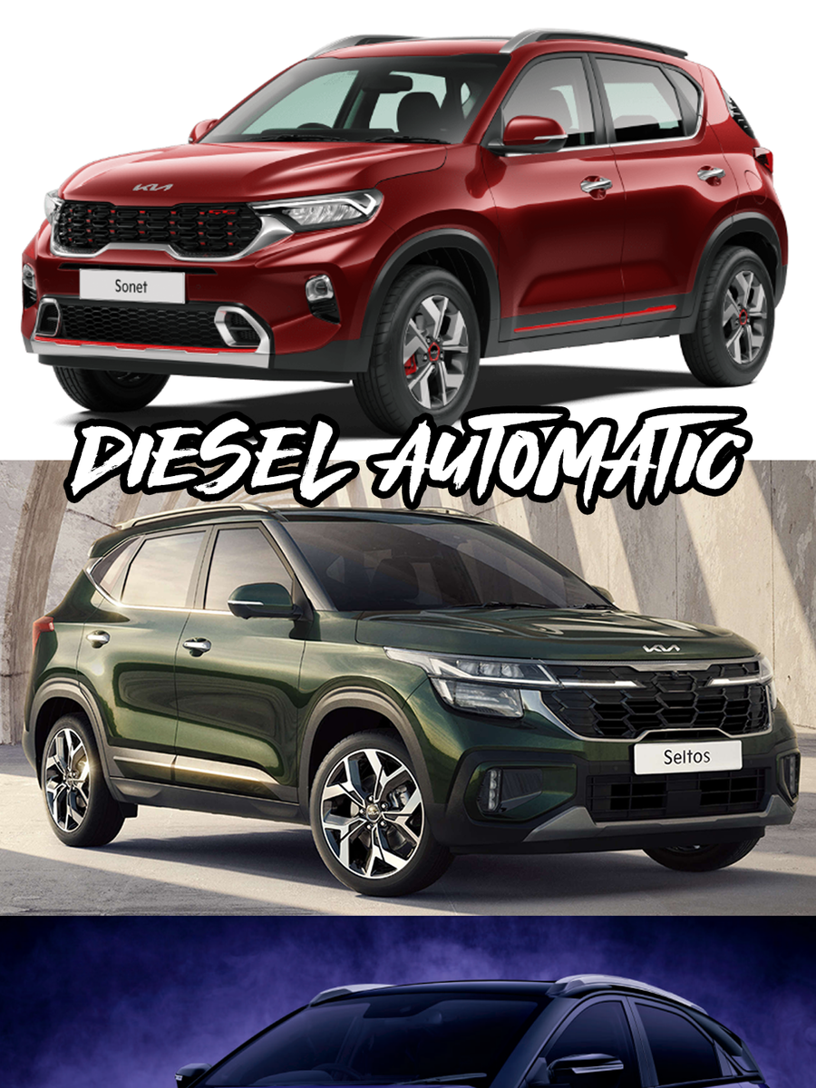 Cheapest Diesel Automatic Cars For Sale In India,Kia Seltos