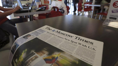 Russia designates The Moscow Times newspaper a 'foreign agent'