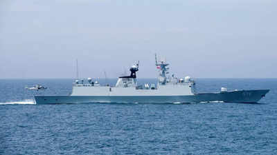 China's navy engaged in 'unsafe' actions, says Australia
