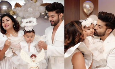 Debina Bonnerjee and Gurmeet Choudhary share pics from their daughter Divisha’s first birthday, says, “I looooove you my Chiku to 1000 times the moon and back”