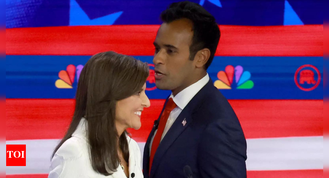 Nikki Haley et Vivek Ramaswamy réagissent différemment à la remarque de Trump sur la « vermine »