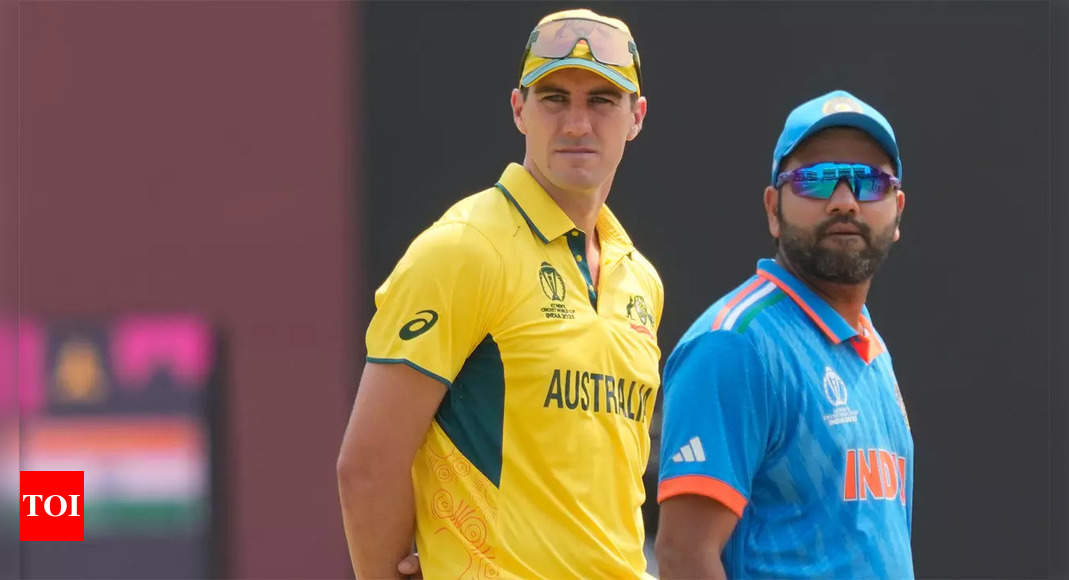 india vs australia all world cup matches record