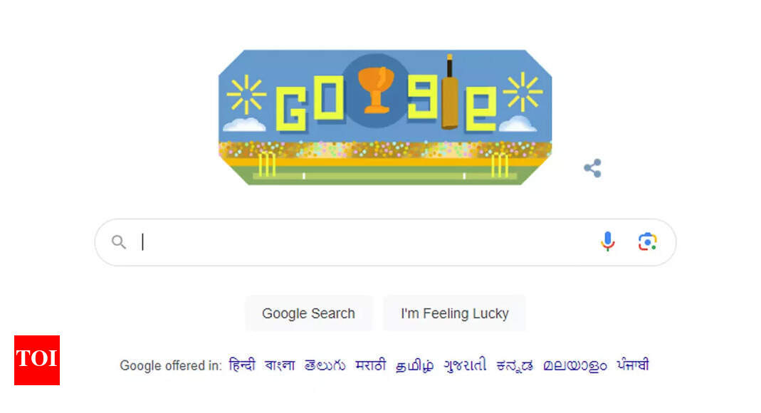 India Vs Australia Google Celebrates ICC World Cup Final Day With A india-vs-australia-google-celebrates-icc-world-cup-final-day-with-a