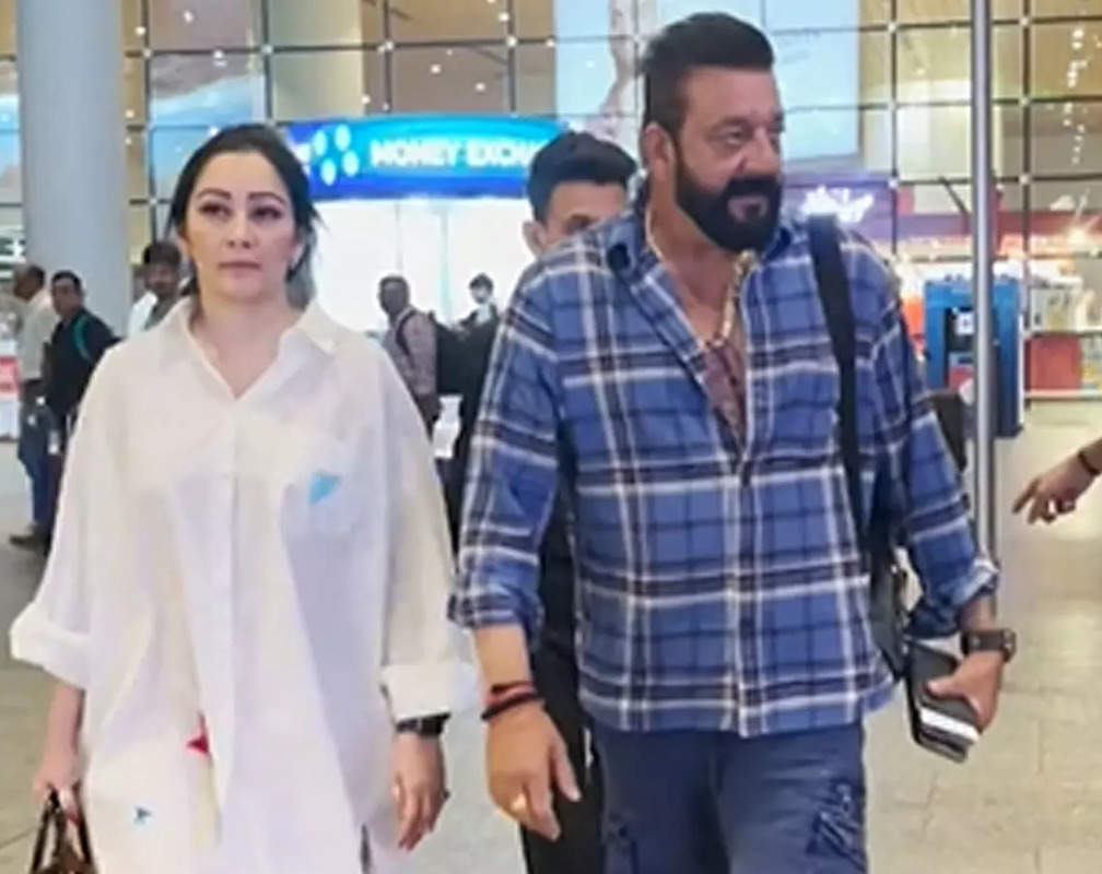 
Sanjay Dutt clicked with Manyata Dutt at the airport; star wife gets trolled for her outfit
