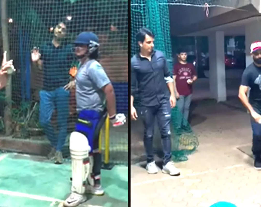 
When Sonu Sood's son Ayaan got a masterclass from Mohammad Shami; watch video
