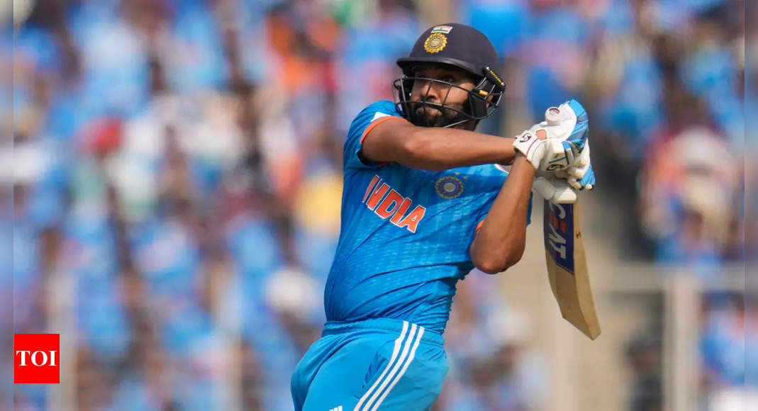 Rohit Sharma Scripts History Becomes Highest Scoring Captain In Single World Cup Edition