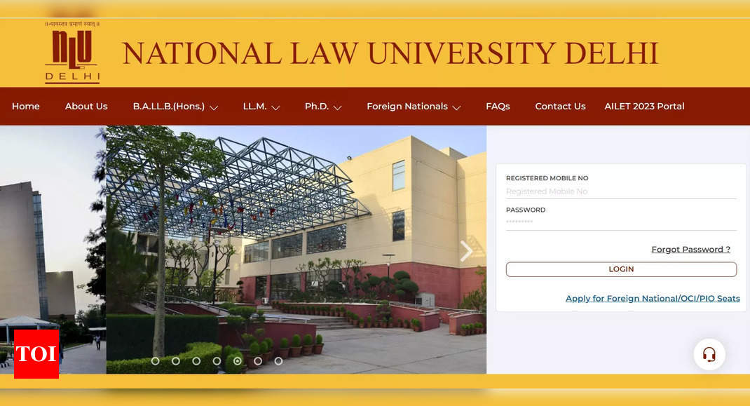 AILET Admit Card 2024 releasing tomorrow at nationallawuniversitydelhi.in, test particulars right here – Occasions of India