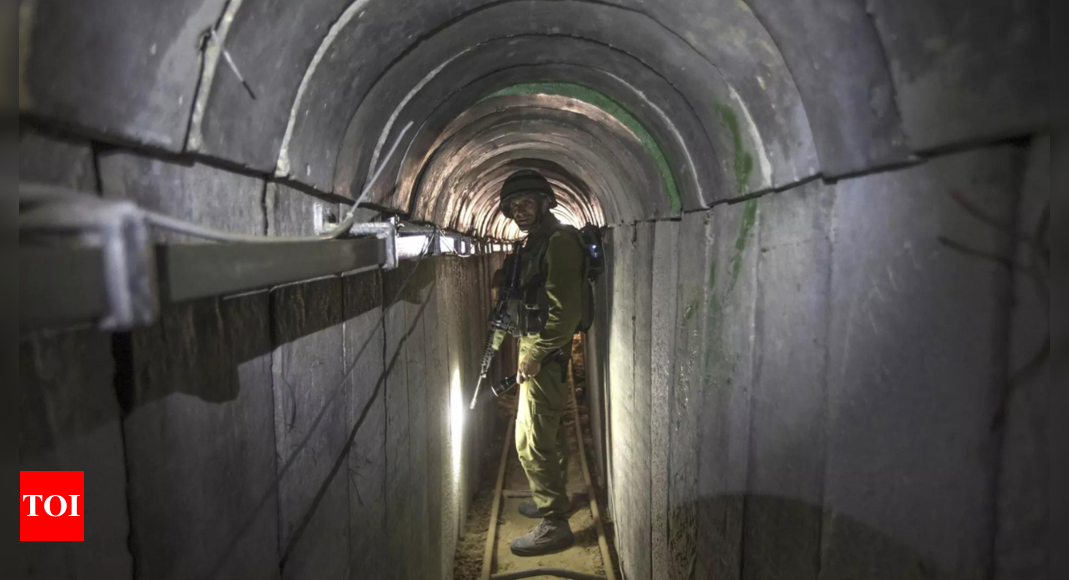 Israel says 55-metre fortified tunnel found under Gaza's Shifa hospital ...