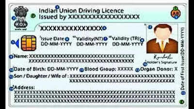 New smart cards for DLs, RCs with QR code & chip | Bengaluru News ...