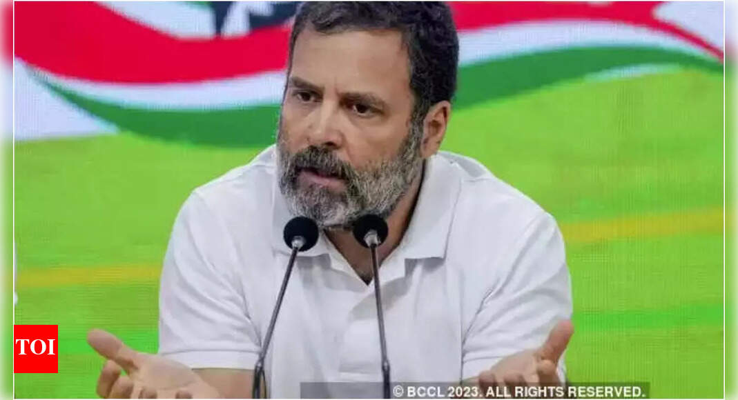 Rahul Gandhi: Rahul Gandhi fires Adani salvo to attack PM Modi