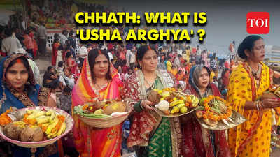 Chhath Puja: Significance of 'Usha arghya', devotees break 36-hour-long fast