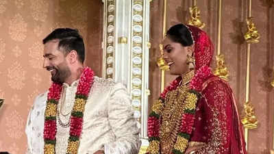 Karthika Nair gets married to Rohit Menon