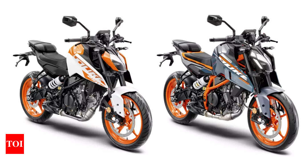 Made in India KTM Duke 390, Duke 250 to be launched in USA - Times of India