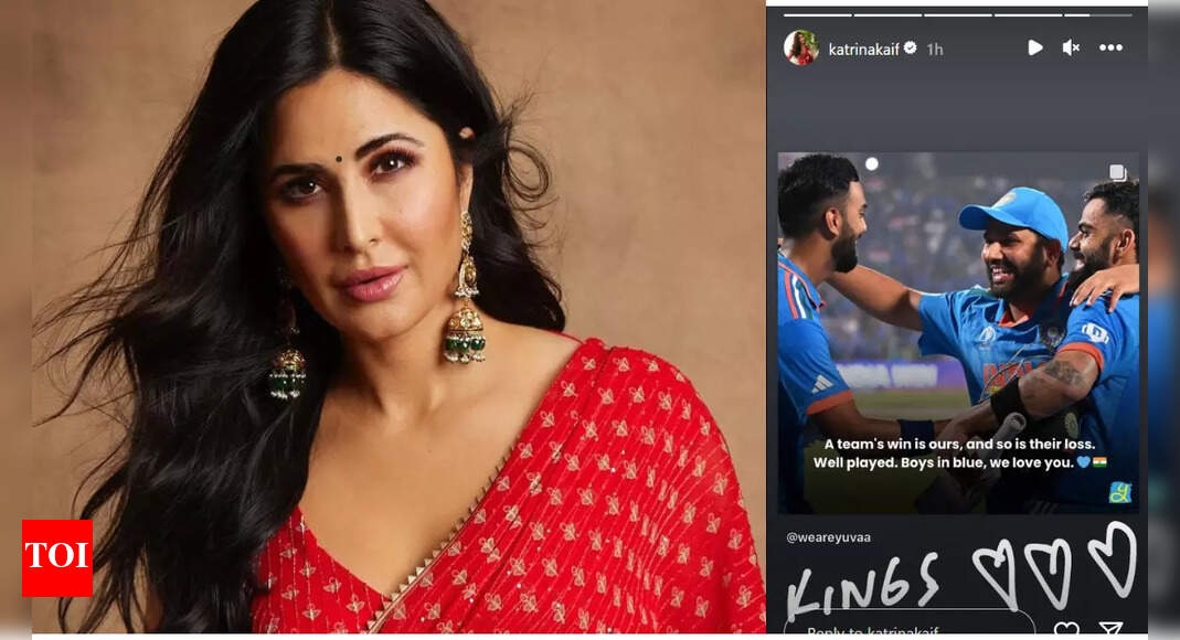 World Cup 2023: Katrina Kaif hails Team India, showers love and support | Hindi Movie News – Times of India