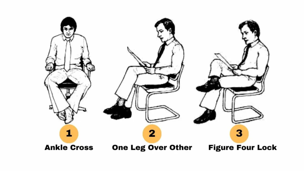 Personality test: The way you cross your legs defines your